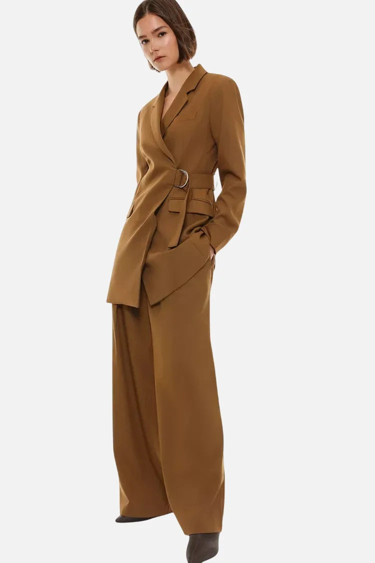 Belted blazer dress - Image 6