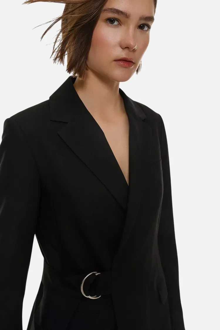 Belted blazer dress - Image 7